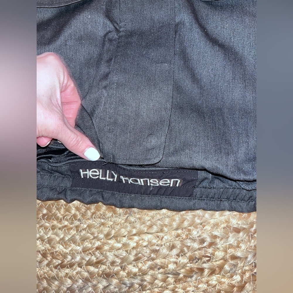 HellyHansen Blanchette Tech Performance SzS Grey WinterParka DoubleCollar NWOT​ - Picture 9 of 15